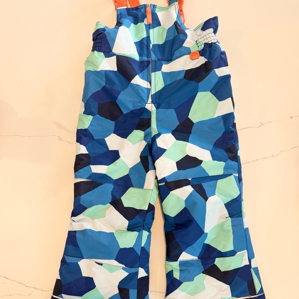 Hanna Andersson Boys Size 5 Snowsuit Set with Bib and Coat - Picture 4 of 11